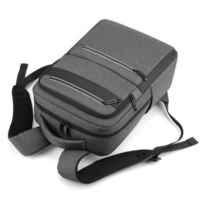 Ransel Laptop Bisnis 15,6 Inch Ransel Perjalanan Tahan Air Dengan Usb 28*16*42 Cm
