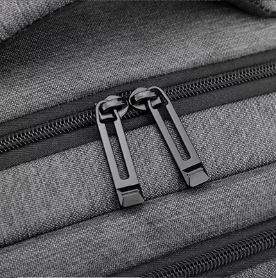 Ransel Laptop Bisnis 15,6 Inch Ransel Perjalanan Tahan Air Dengan Usb 28*16*42 Cm