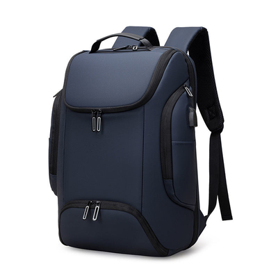 ODM Tas Ransel Laptop Perjalanan Tahan Air 15,6 Inch Anti Pencurian Pengisian Ransel