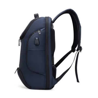 ODM Tas Ransel Laptop Perjalanan Tahan Air 15,6 Inch Anti Pencurian Pengisian Ransel