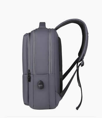 Tas Laptop Tahan Air ODM Kasual Polyester 0.44m Ransel Laptop Anti Pencurian