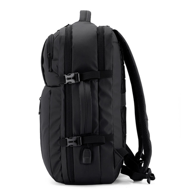 OEM ODM Pria Tas Ransel Laptop 31cm Logo Kustom Ransel Perjalanan Tahan Lama
