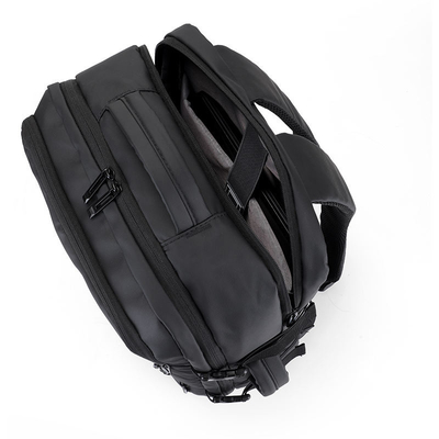 OEM ODM Pria Tas Ransel Laptop 31cm Logo Kustom Ransel Perjalanan Tahan Lama
