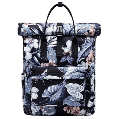 Kanvas Kustom Logo Tas Rolltop Tahan Air Tas Ransel Laptop Rolltop 40cm