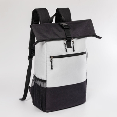 Ransel Laptop Perjalanan BSCI yang Stylish Ransel Pengisian Usb Rpet Anti Pencurian
