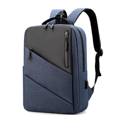 Ransel Laptop Perjalanan Reflektif Untuk Mahasiswa 15 Inch Dengan USB ISO