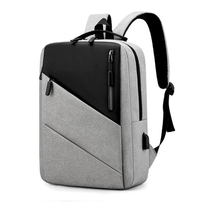 Ransel Laptop Perjalanan Reflektif Untuk Mahasiswa 15 Inch Dengan USB ISO