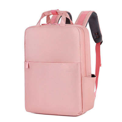 41cm Student Lap Top Ruck Sack Ransel Perjalanan Ransel Hitam Dengan USB Outdoor
