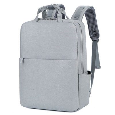 41cm Student Lap Top Ruck Sack Ransel Perjalanan Ransel Hitam Dengan USB Outdoor