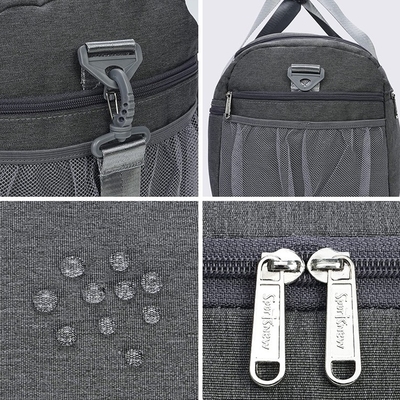 Tas Ransel Tas Ransel Anti Pencurian Gym 18&quot; Dengan Kompartemen Sepatu Saku Basah