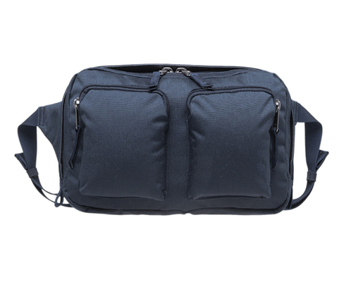 Navy Blue Luxury Custom Belt Bag Fanny Pack Tas Kantong Pinggang Untuk Wanita