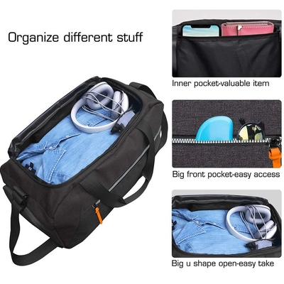 Tas Travel Anti Pencurian Polos Sederhana Tas Tahan Air Ringan Poliester