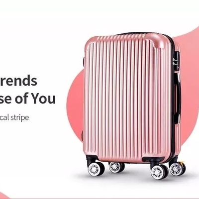 PC Polycarbonate Bepergian Bagasi Set 3 Buah Mengkilap Gadis Permukaan Koper Hardside Trolley
