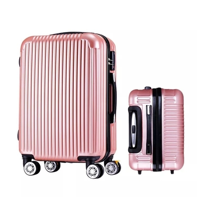 PC Polycarbonate Bepergian Bagasi Set 3 Buah Mengkilap Gadis Permukaan Koper Hardside Trolley
