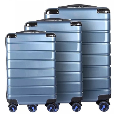 20 Inch Kata Sandi Tahan Air Bagasi Perjalanan Logo Kustom Koper Trolley Case Roda Universal