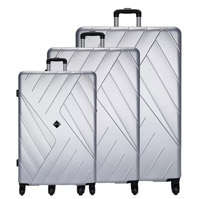 Set Bagasi Perjalanan Kustom Tahan Air Aksesori ABS Hard Shell Trolley Suitcase