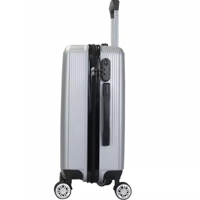 PP Aluminium Trolley Travel Bagasi Set Koper Di Atas Roda 20 Inch Hard Case Tahan Air