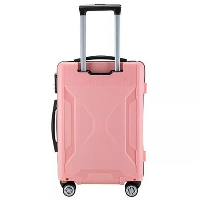 Lapisan Poliester Bagasi Cangkang Keras Set 24'' Koper Troli Kunci Bagasi Tsa 3 Pcs Pp Lanjutkan