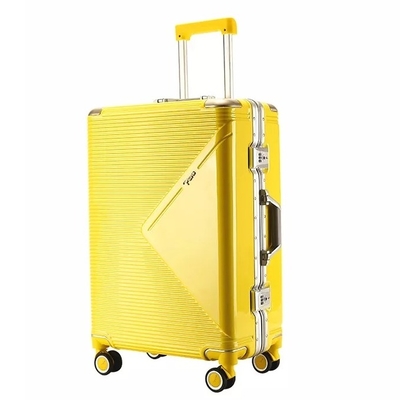 20 '' Tahan Air Bagasi Perjalanan Skala Berat Kustom Bepergian Keras Trolley Koper Menangani Kasus PC