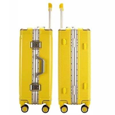 20 '' Tahan Air Bagasi Perjalanan Skala Berat Kustom Bepergian Keras Trolley Koper Menangani Kasus PC