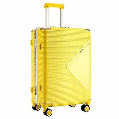 20 '' Tahan Air Bagasi Perjalanan Skala Berat Kustom Bepergian Keras Trolley Koper Menangani Kasus PC