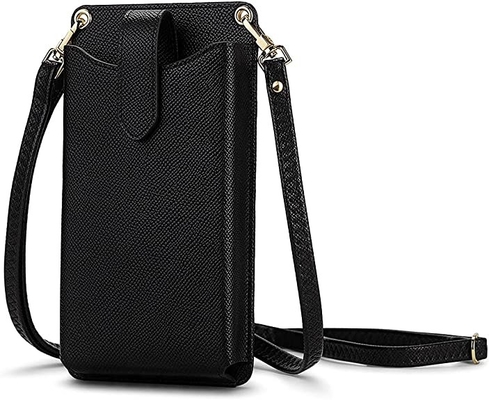 Dompet Selempang Hp Kecil Bahan Kulit Sintetis Dudukan Hp
