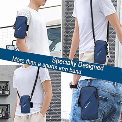 Dompet Ponsel Selempang Kecil Dompet Tas Bahu Mini Ringan dengan Slot Kartu Kredit