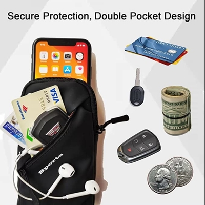 Dompet Ponsel Selempang Kecil Dompet Tas Bahu Mini Ringan dengan Slot Kartu Kredit