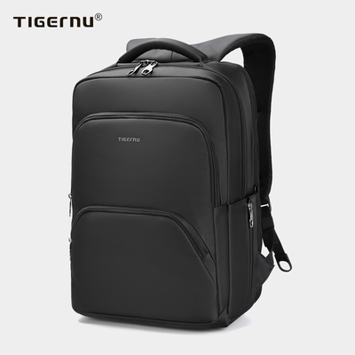 Tigernu Kualitas Tinggi Tahan Air Kenyamanan Mahasiswa Sekolah 15.6 inch Laptop Tas Ransel Untuk Pria