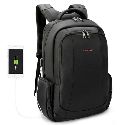 BSCI Usb Pengisian Ransel Laptop Perjalanan Bisnis Untuk Pria 29*9*20cm