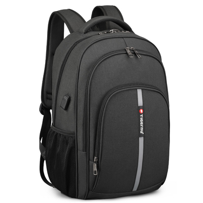 15.6 Inch Usb Ransel Laptop Perjalanan Tahan Lama Tahan Guncangan