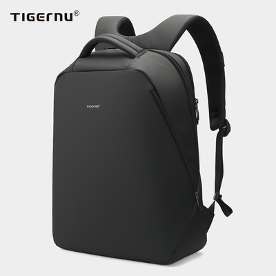 Double Layers Zipper Travel Laptop Backpack Tas Komputer Kantor 35 Liter