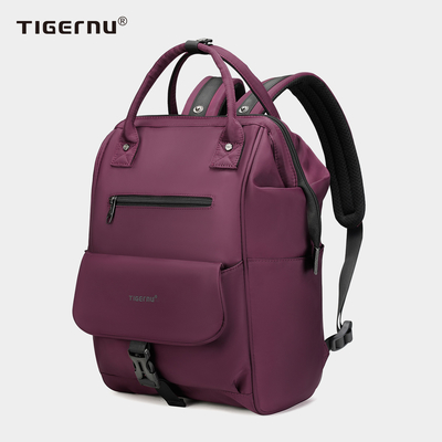 T-B3184 14 Inch Tas Ransel Laptop Perjalanan Kapasitas Besar Mochila Untuk Wanita