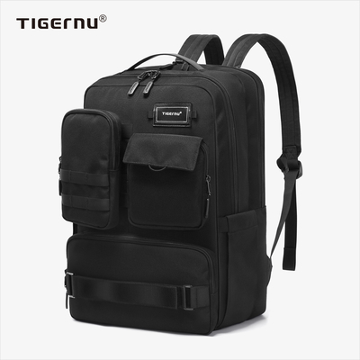 Fashion Perjalanan Bisnis Ransel Outdoor Mahasiswa Membawa Ransel Laptop Anti Pencurian