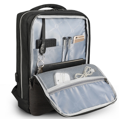 T-B3331A Tas Ransel Laptop Perjalanan Gaya Baru Anti Pencurian Usb Pengisian Grosir