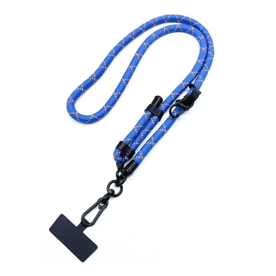 Tali Lanyard Ponsel Universal Tali Telepon Leher Nilon yang Dapat Disesuaikan untuk olahraga luar ruangan